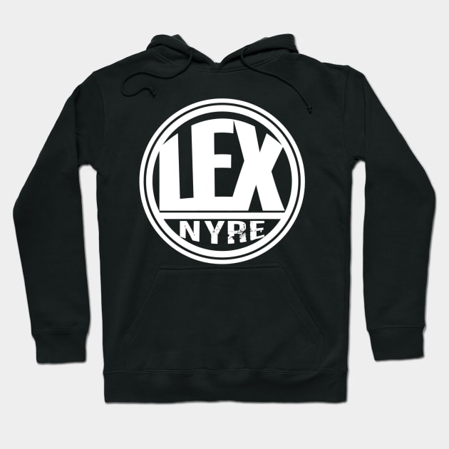 LEX (NYRE) Logo (White Print) Hoodie by LEXNYRE